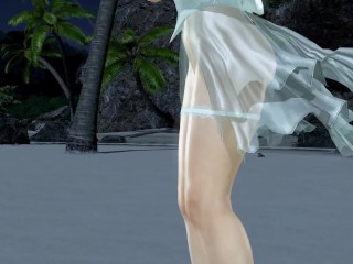 Dead or Alive Xtreme Venus Vacation Kokoro Mini Wedding Dress Nude Mod Fanservice Appreciation