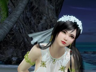 Dead or Alive Xtreme Venus Vacation Kokoro Mini Wedding Dress Nude Mod Fanservice Appreciation