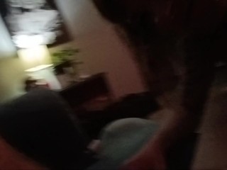 Cock sucking wife deep throat while she asks if she os the best cock sucker ever