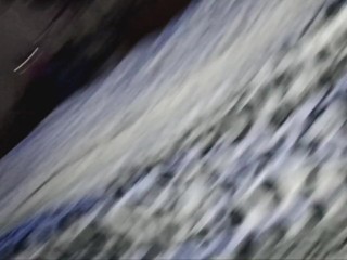 POV of wife grinding and riding bad dragon while cock deep in her ass