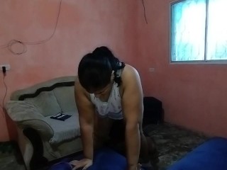 My stepdaughter has such a big ass that I end up fucking her really nicely while we are alone