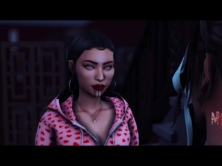 Your ex wears a Ghostface mask and chases you in the basement - Sims 4 stories - JackieCoxSims