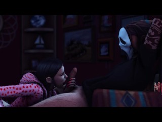 Your ex wears a Ghostface mask and chases you in the basement - Sims 4 stories - JackieCoxSims