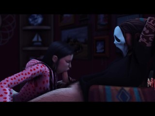 Your ex wears a Ghostface mask and chases you in the basement - Sims 4 stories - JackieCoxSims