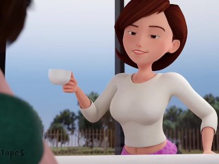 Big Hero 6 - Aunt Cass First Time Anal ( Animation with Sound )