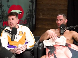 SURPRISE THREESOME BREAKS OUT DURING PODCAST ft. Cherie Deville, Kazumi & Damon Dice