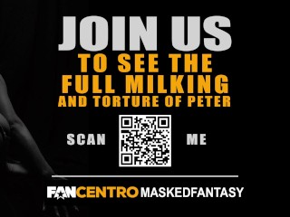 The Subdom Agency - the Cum extraction of Peter - Post Orgasm Torture on a Milking Chair TRAILER