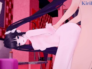 Tairitsu and I have intense sex in a secret room. - Arcaea Hentai