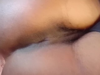 AMATEUR EBONY PEE BEFORE BEG DADDY HARD BBC INSIDE  ANAL