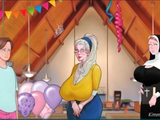 SexNote - Old Widow wants Fat Young-Cock down her throat