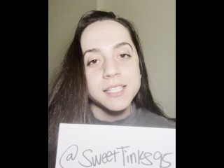 Goddess Sweet Tinks - Verification Video (For Femdom/Findom, Paypigs, Whalesubs, Footslaves, etc)