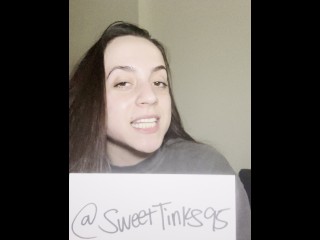 Goddess Sweet Tinks - Verification Video (For Femdom/Findom, Paypigs, Whalesubs, Footslaves, etc)