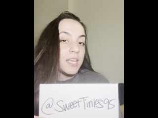 Goddess Sweet Tinks - Verification Video (For Femdom/Findom, Paypigs, Whalesubs, Footslaves, etc)