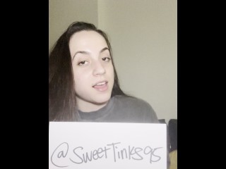 Goddess Sweet Tinks - Verification Video (For Femdom/Findom, Paypigs, Whalesubs, Footslaves, etc)