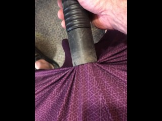 My Garage Vacuum Discreetly Sucks My Cock Through My Shorts Until I Remove Them Completely