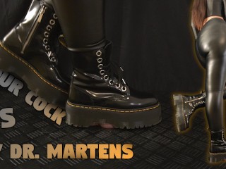 Your Cock vs My Dr. Martens - Cock Balls Crush Trample, Shoejob, CBT, Bootjob, Stomping