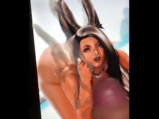 Final Fantasy XIV Cumtribute mommy Viera love making me good to her body