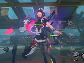 Ellen Joe ryona (English/ Japanese) - Zenless Zone Zero