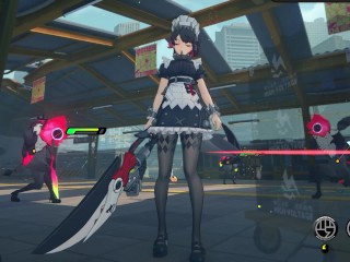 Ellen Joe ryona (English/ Japanese) - Zenless Zone Zero