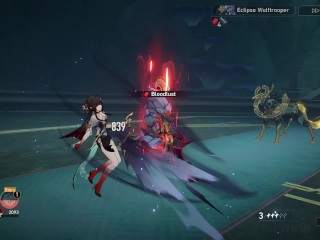 Lingsha ryona - Honkai: Star Rail - English/JP/CN