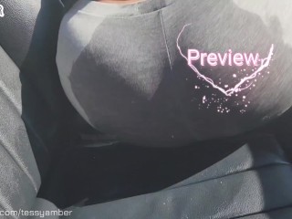 My UBER DRIVER Made Me SQUIRT NONSTOP while Driving - Made a Puddle on the Seat