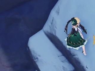 Emilie ryona + ragdoll - Genshin Impact