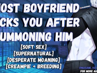 Your Ghost Boyfriend Fucks You After Summoning Him | Male Moaning Audio