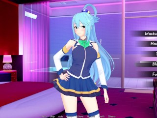 Konosuba Sex Game Megumin And Aqua Sex Scenes Gameplay [18+]