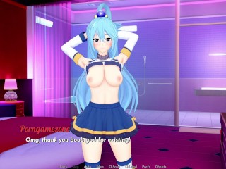 Konosuba Sex Game Megumin And Aqua Sex Scenes Gameplay [18+]