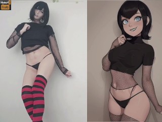 Recreando poses de Mavis [ Hotel Transylvania ]