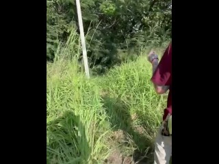 Gringa Looking for a Bus Instead Found a Macho