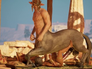 Best Sex with Furry Centaur 2