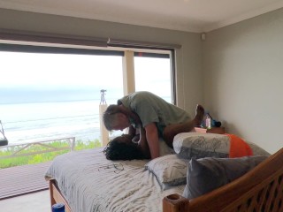 Morning sex while on holiday Flower ask Louis to eat her pussy and it ends in intense fucking