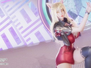 [MMD] SUNMI - TAIL Ahri Sexy Kpop Dance League of Legends Hentai Uncensored 4K 60FPS