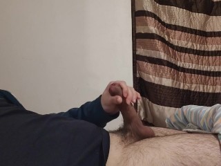 Playing with myself and cum