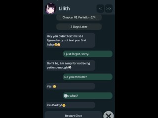 NTR Phone_Lilith (Sub GF, Cat Girl, Bondage) or (Cuckold, Dom GF)