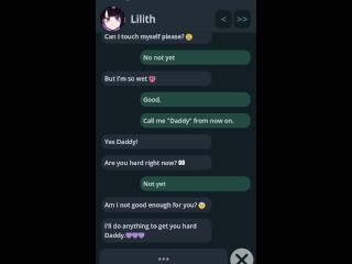 NTR Phone_Lilith (Sub GF, Cat Girl, Bondage) or (Cuckold, Dom GF)