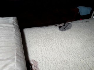 Old Barres prepares everything for my clit massage