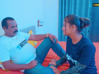 Teenage hot girl seduced by the old man and fucked hard