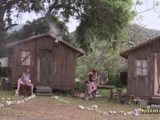 Kumalott - Amber Rayne, a Big Melons Blondie is Getting Fucked in the Ass Hard by Mr Pete, Rocco Ree