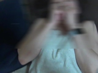 The first sex in 10 days is lovey-dovey hard sex, 3 shots in a row, part 2