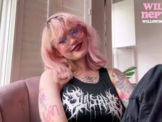 you let goth mommy ruin your life for an orgasm