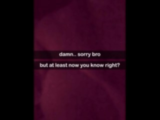 She told me they had an open relationship..