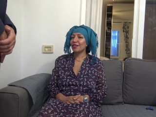 Married Kurdish Milf Gets Creampied During Job Interview In London!!