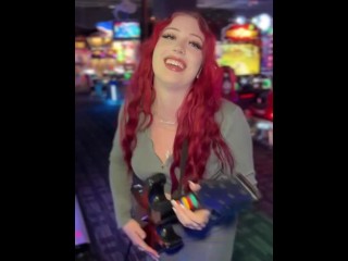 This Is The Games Redhead Babe Arietta Adams Plays