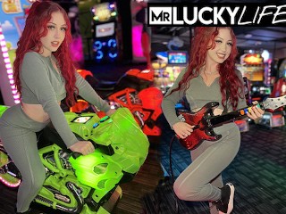 This Is The Games Redhead Babe Arietta Adams Plays