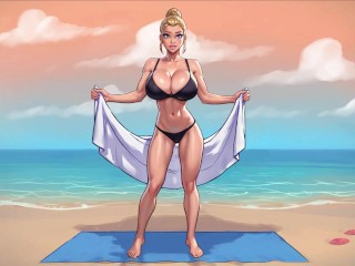 Tap4Sex - Part 1 - Beach Girl Blowjob By LoveSkySan