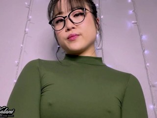 Asian Librarian POV Blowjob to Shut You Up - ASMR - Kimmy Kalani