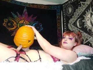 Gocktober: Zoie White Fucks A Pumpkin