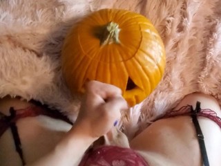 Gocktober: Zoie White Fucks A Pumpkin